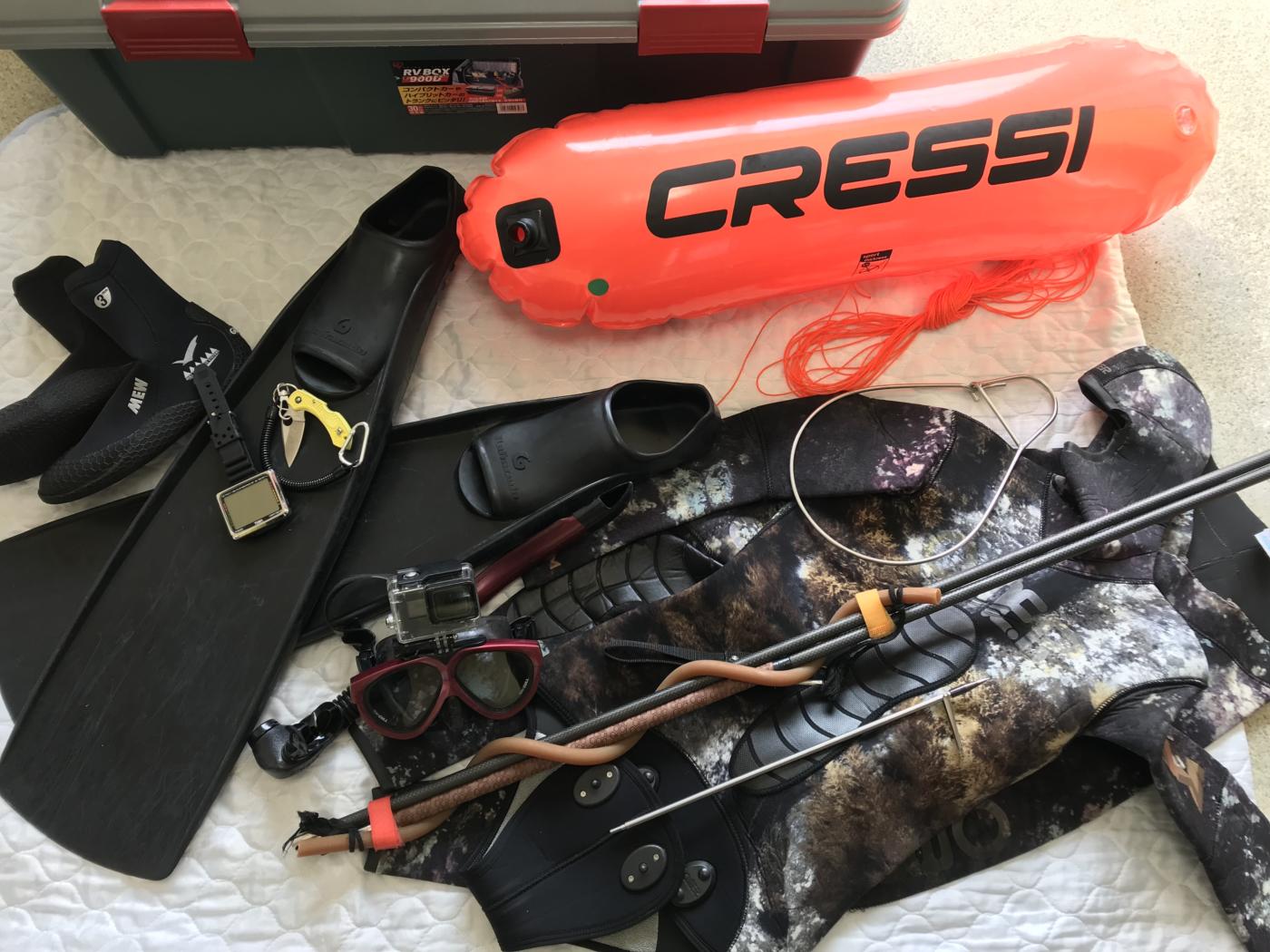 Spearfishing Gear Check】みんなの魚突き道具投稿スペース（ウェットスーツのサイズ感、手銛の仕掛け、装備の工夫等のレビューページ）  第三弾 | 魚突きスピアフィッシング・手銛の総合情報サイト【ジャックナイフ】